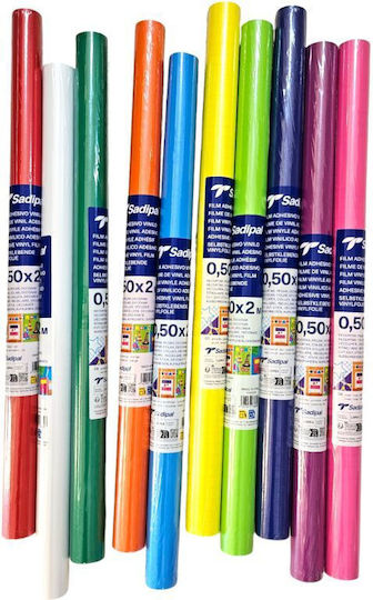 Sadipal Book Cover Adhesive Roll Protection Blue 15m x 50cm