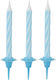 Set of Blue Birthday Candles 8cm 24pcs 36897 Tp...