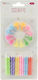 Set of Multicolored Birthday Candles 8cm 24pcs ...