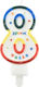 Birthday Candle Number 8 Multicolor 9cm 36887 T...