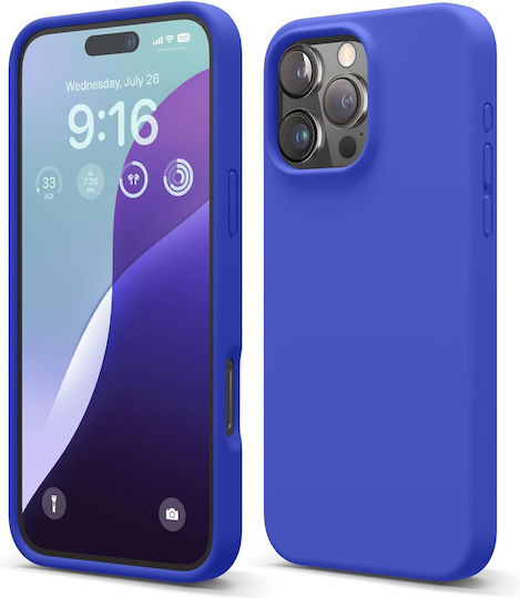 Elago Premium Liquid Back Cover Σιλικόνης 1.7mm Μπλε (iPhone 16 Pro Max)