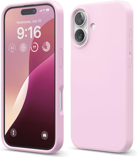 Elago Premium Liquid Задна корица Силикон 1.7мм Фуксия (iPhone 16)