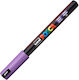 Uni-Ball Pc-1mr Extra Μαρκαδόρος Violet (pc1mre...