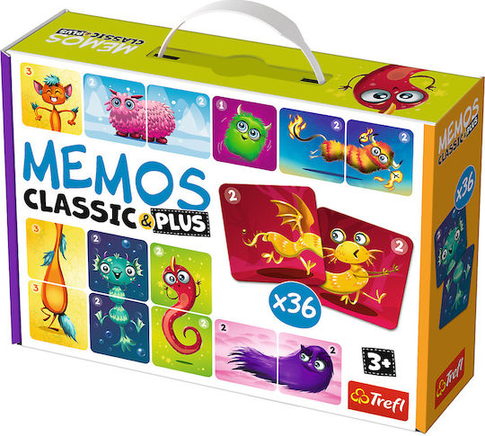 Board Game Memo Classic Plus Cute 3+ Years Old (EN) Trefl