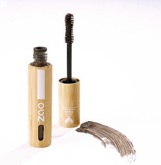 Zao Organic Makeup Mascara for volume & Curling 241 Brown Organic 7ml