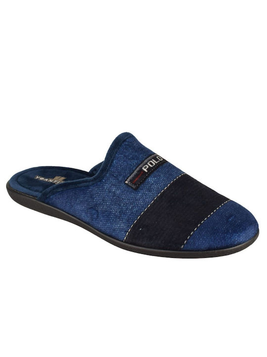 Yfantidis Men's Slipper Blue