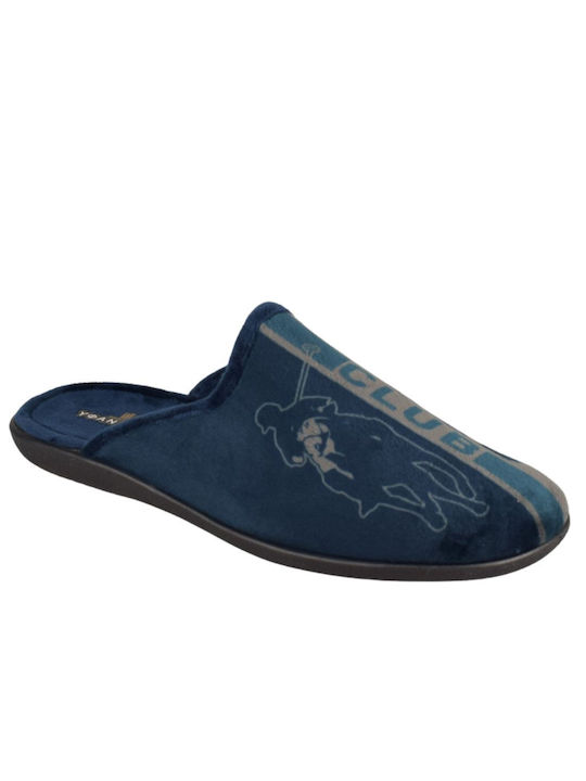 Yfantidis Men's Slipper Blue