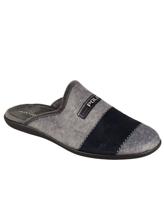 Yfantidis Men's Slipper Gray