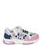 Παιδικά Sneakers με Φωτάκια Ροζ
