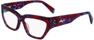Liu Jo Femei Plastic Rame Ochelari Fluture Burgundy LJ2792-665