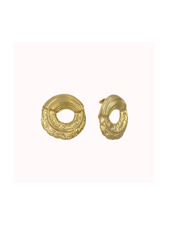 Naya Jewelry Ohrringe aus Stahl Vergoldet