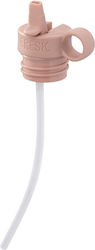 Fresk Straw for Thermos 350ml made of Steel Pink