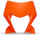 UFO Motorcycle Headlight Cover Orange 1pcs