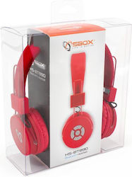 Sbox Bluetooth / 3.5mm с 5 часа работа Червени HS-BT890R