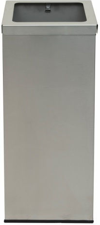 Silver Star Μεταλλικός Κάδος Απορριμμάτων 65lt