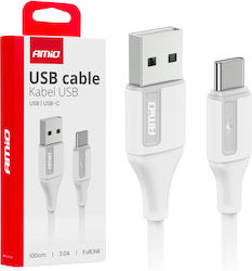 AMiO USB 2.0 USB-C männlich - USB-A 1m (03917)