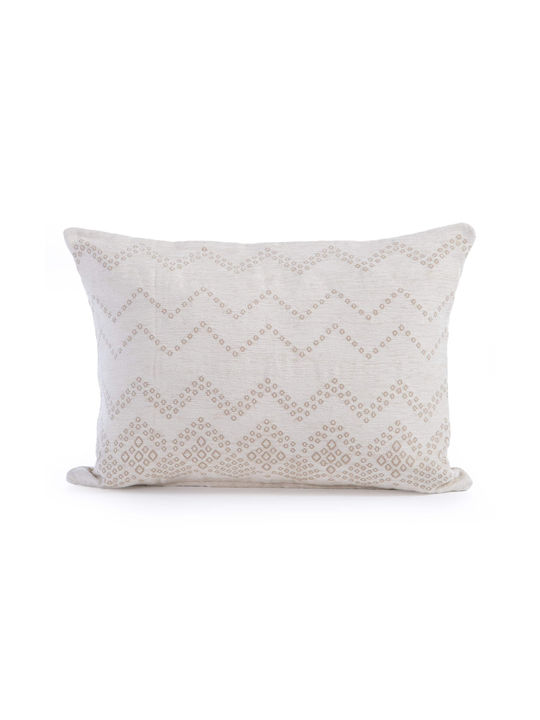 Nef-Nef Homeware Perna De Canapea Typhoon Ecru 40x55 Cm