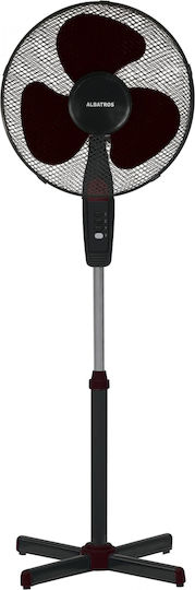Albatros ProfiCare Ventilator Sockel 50W Lüfterdurchmesser 40cm Schwarzer