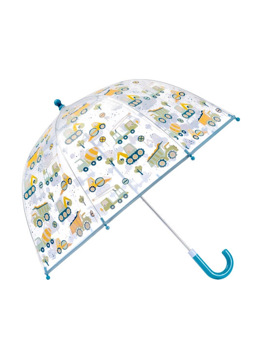 Stephen Joseph Kinder Regenschirm Gebogener Handgriff Durchsichtig mit Durchmesser 66cm.