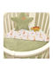 Baby Oliver Κουβέρτα Αγκαλιάς & Λίκνου Πράσινη ΛΑΔΙ (Olive) 70x90εκ.