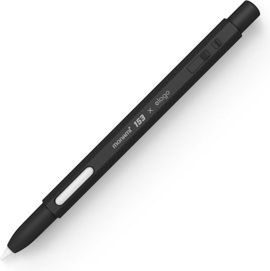Elago Stylus-Hülle X Monami Silicone für Apple Pencil (2. Generation & Pro) Schwarz