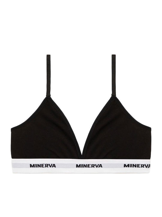 Minerva Bustier Bustieră pentru copii Black