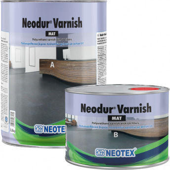 Neotex Neodur Βερνίκι Εμποτισμού Πολυουρεθάνης Νερού Άχρωμο Ματ 3kg