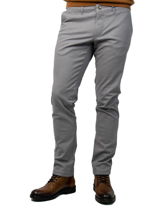 Men's Trousers Chinos Silver Grey