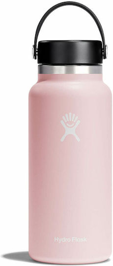 Hydro Flask Wide Mouth Μπουκάλι Θερμός Ανοξείδωτο BPA Free 946ml Trillium