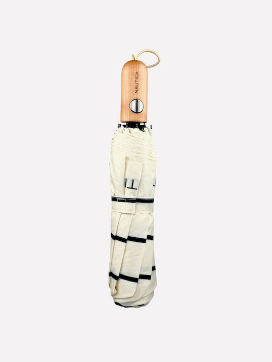 Nautica Automatic Umbrella Compact White