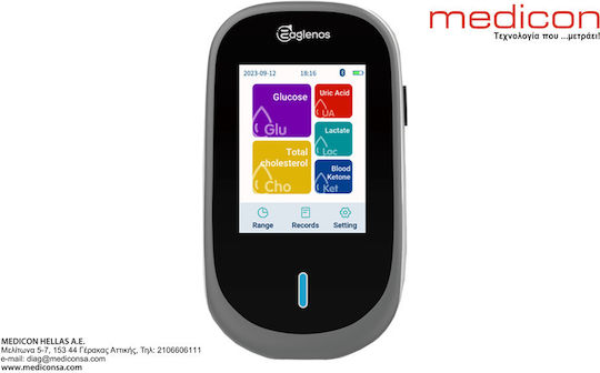 7in1 Multi-functional Glucose Meter with Bluetooth