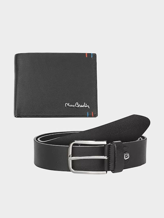 Σετ Δώρου Πορτοφόλι-ζώνη Pierre Cardin Pcs110l Μαύρο