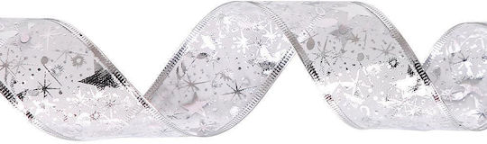 3M Weihnachtliche Girlande Beleuchtet Silber 300x3.8cm 1Stück