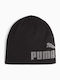 Beanie Unisex Σκούφος Πλεκτός σε Μαύρο χρώμα