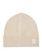 Beanie Unisex Σκούφος Πλεκτός σε Μπεζ χρώμα