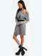 Mini Knitted Grey Dress