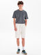 Men's Athletic Shorts Off White
