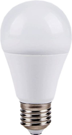 Redled LED-Lampe 9W für Fassung E27 und Form A60 Warmes Weiß