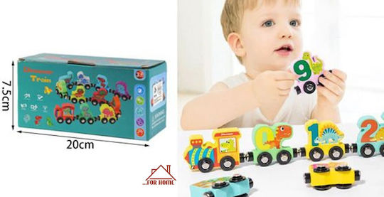 ForHome Vehicul Trenuleț din Lemn