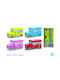 General Trade Children's Stool with Storage Space made of Plastic Bus 55x30x25cm 2pcs (Various Designs) 1pc