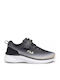Memory Zeppelin 2 V Kids Sports Shoes Running with Hoop & Loop Closure Black