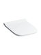 Geberit Smyle Square Καπάκι Λεκάνης Slim Soft Close Πλαστικό Λευκό