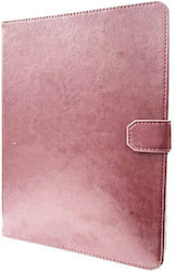 SiiPro Flip Cover (Universal 12) Ροζ Χρυσή SiiPro Flip Cover (Universal 12) Ροζ Χρυσή
