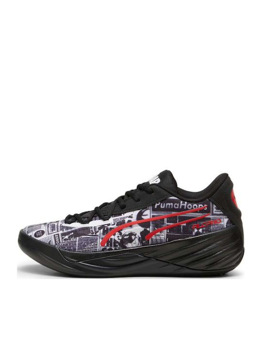 All-Pro Nitro Low Basketball Shoes Black