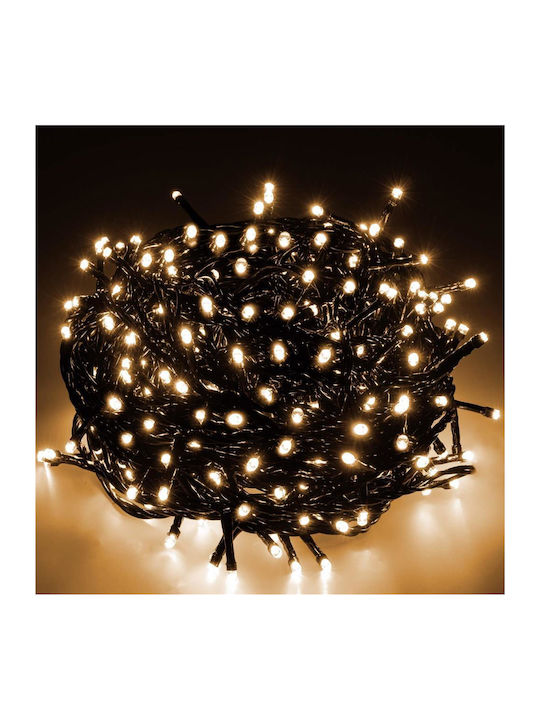 1500 Lichterketten LED 91.5m. Warmes Weiß in Zeichenfolge 1Stück