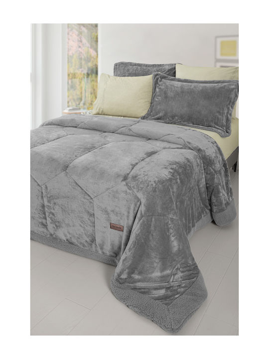 Guy Laroche Duvet Queen 240x260cm Prisma Silver