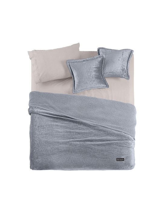Guy Laroche Bolzano Set Blanket Sherpa Double 2...