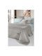 Guy Laroche Bolzano Sherpa Double Blanket Set 220x240cm Vison