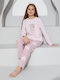 Sexen Kids Pyjamas Winter Fleece Pink