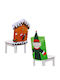 XMASfest Christmas Chair Cover Fabric L50xW46cm.